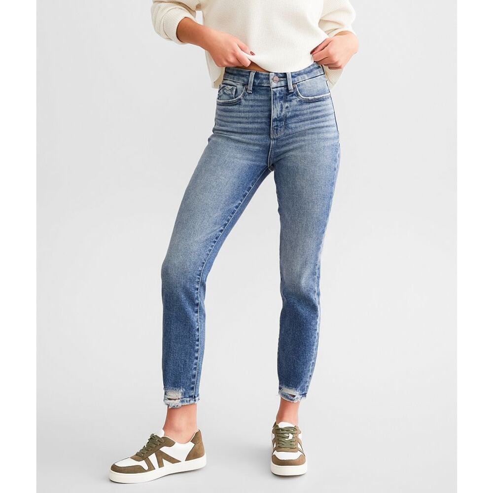 Buckle Black Fit No 35 Ankle Skinny Stretch Jeans Size 31